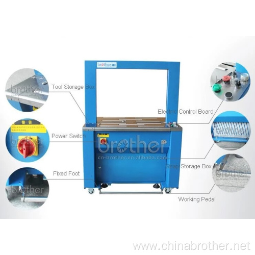 automatic strapping machine for carton strapping machine